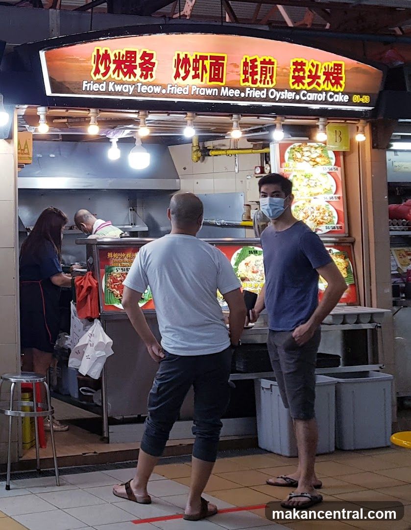 Fried Kway Teow & Fried Prawn Mee