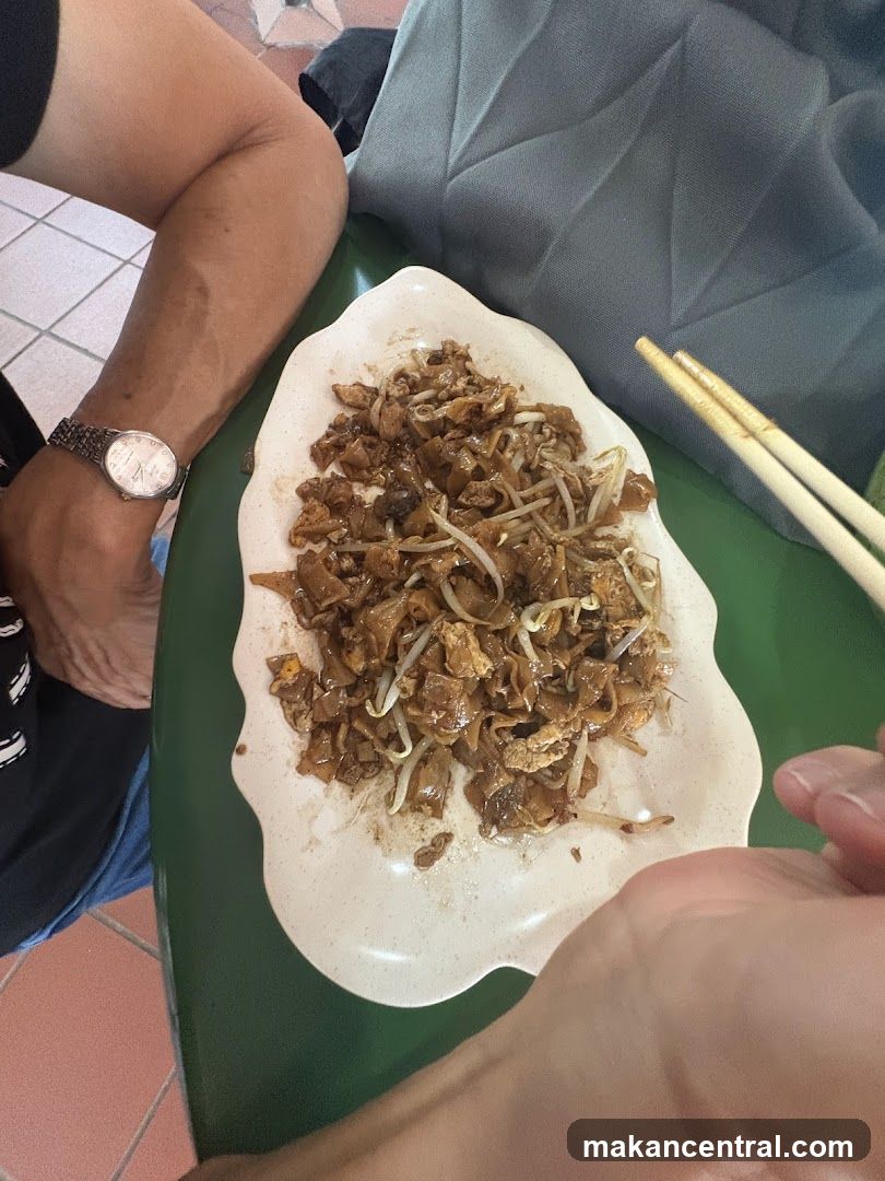 Food at dining table