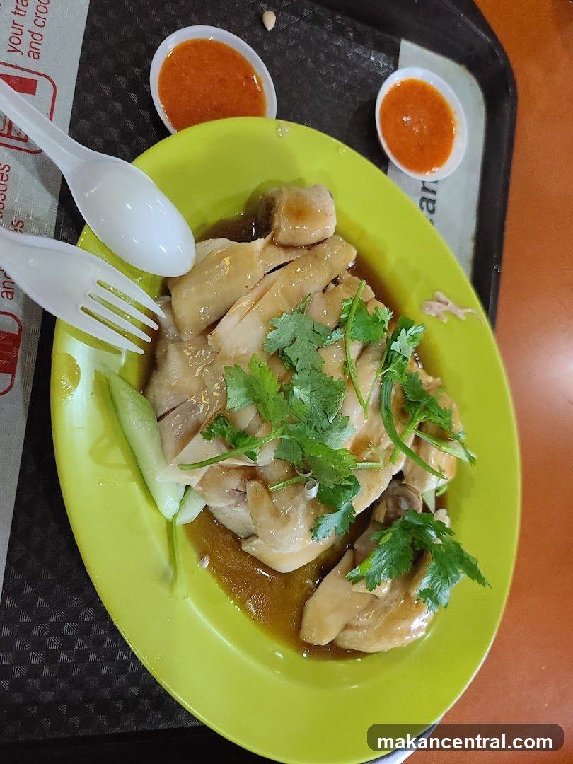 Food served on tray
