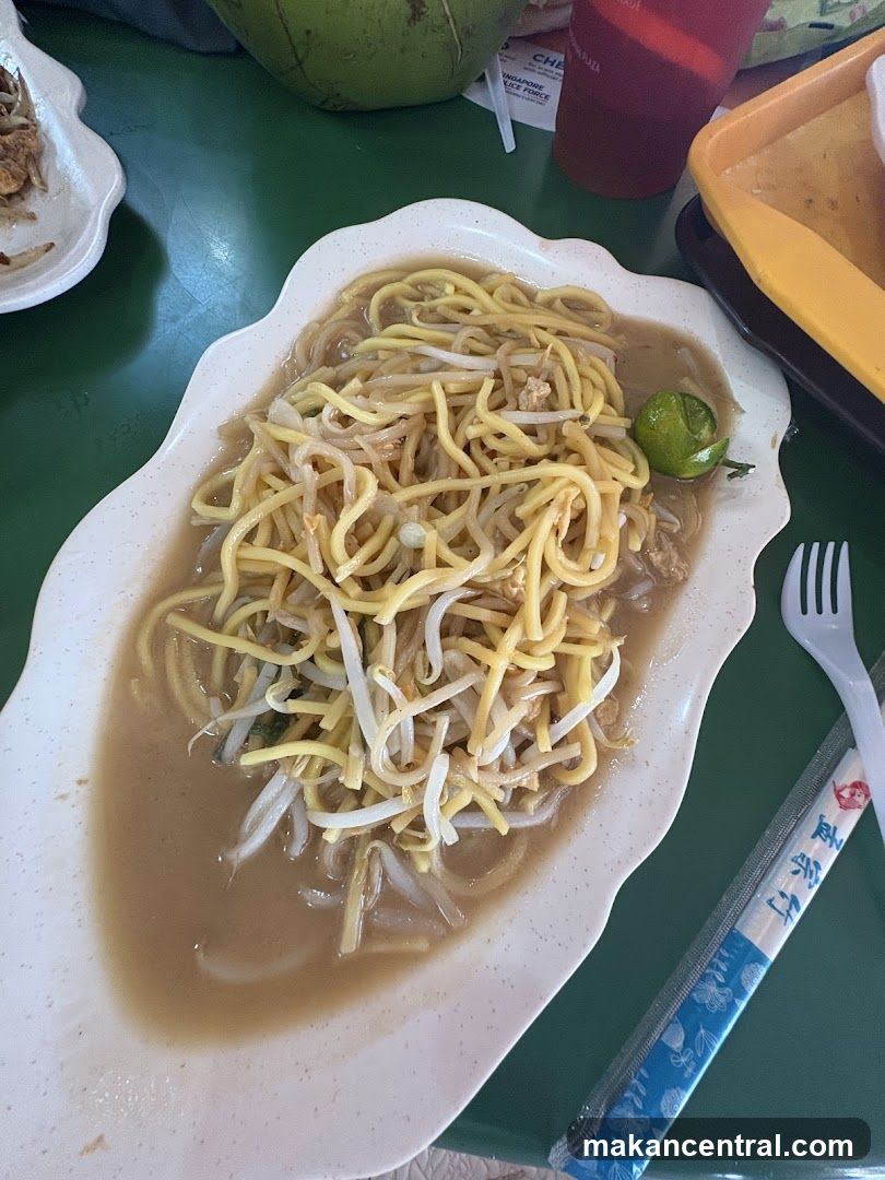 Food at a stall