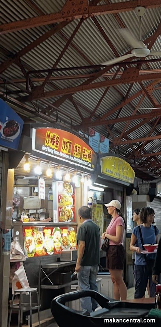 Food stall interior