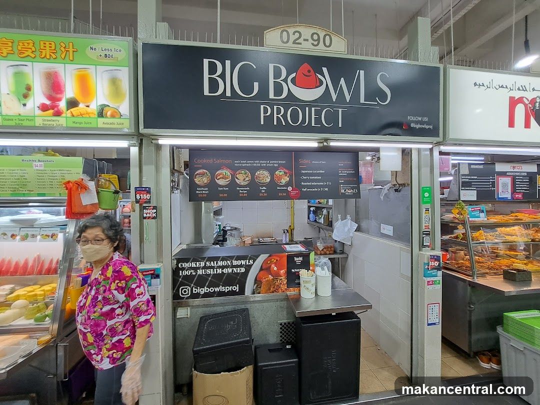 Big Bowls Project stall in food court
