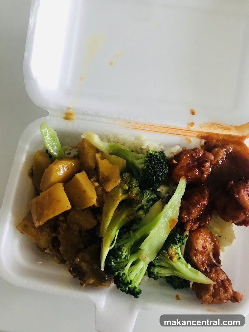 Food in Takeout Container