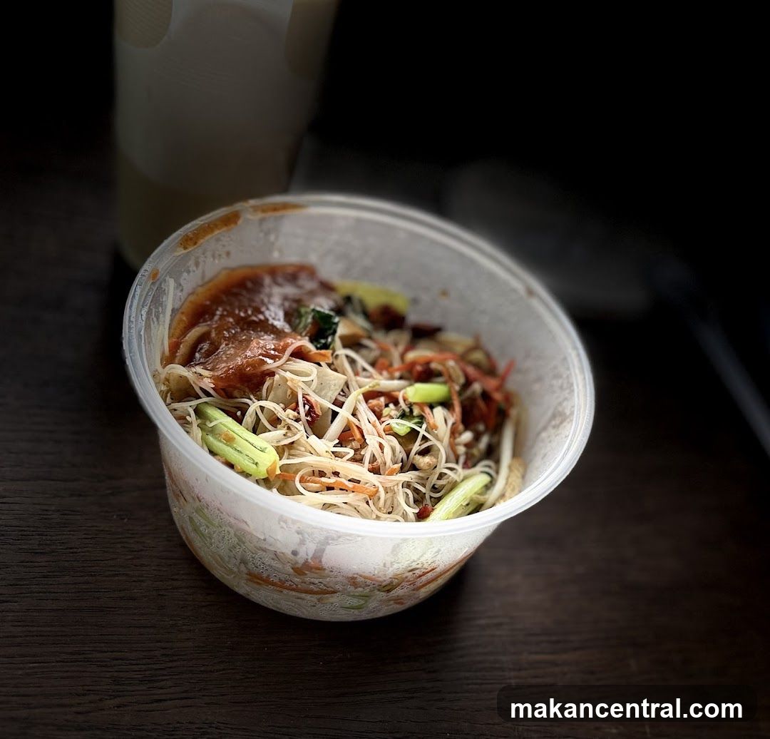 Food in plastic container