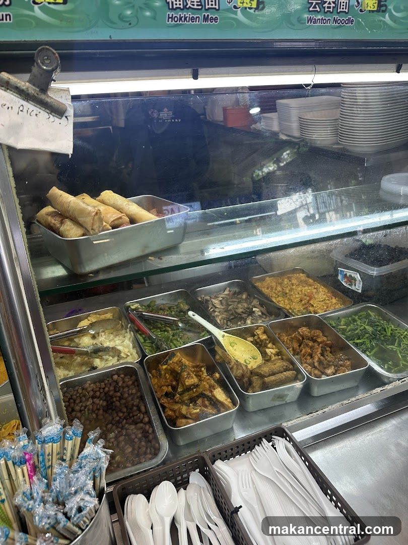 Food stall display