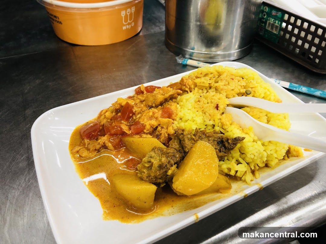 Food served in a restaurant