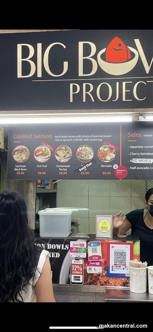 Big Bowl Project stall interior