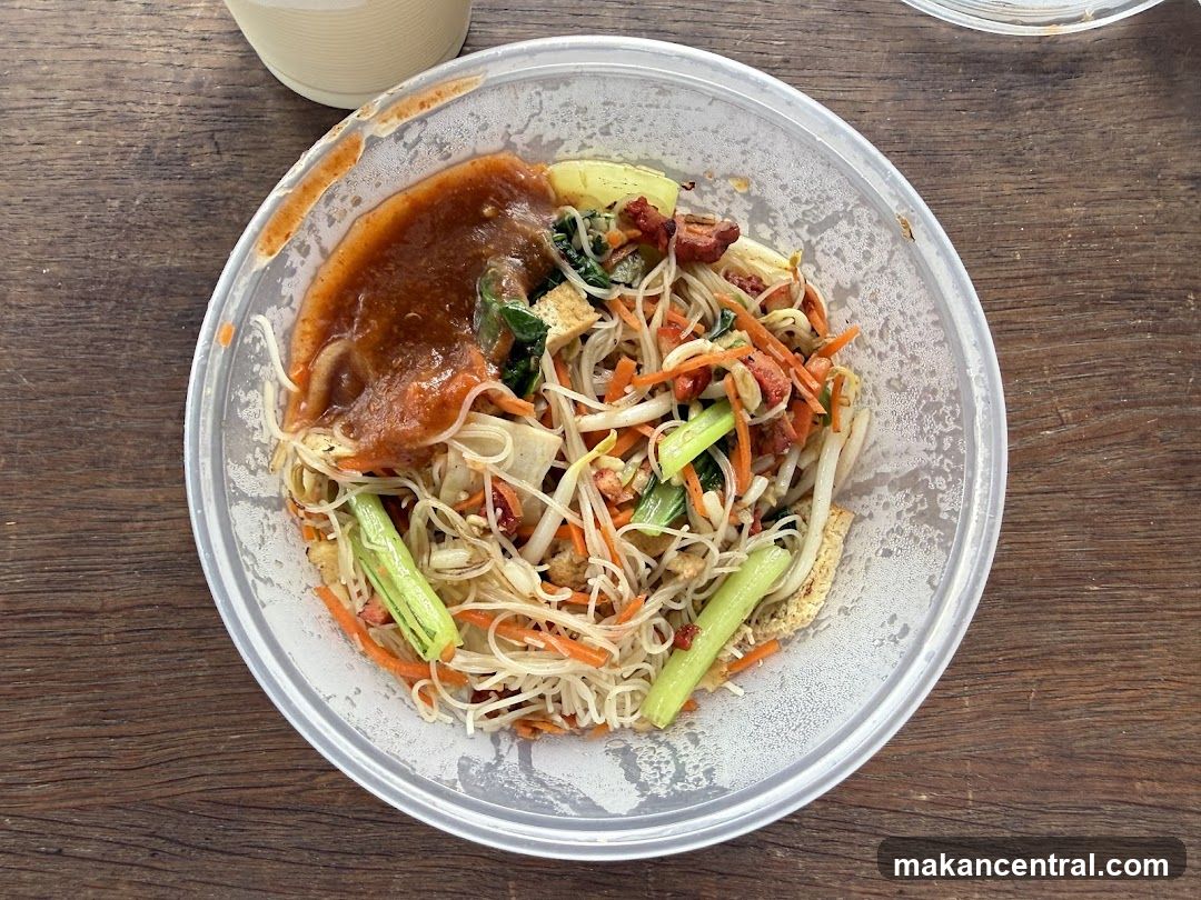 Food in a container