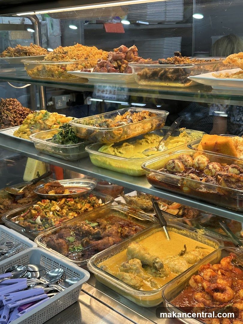 Food display in a restaurant