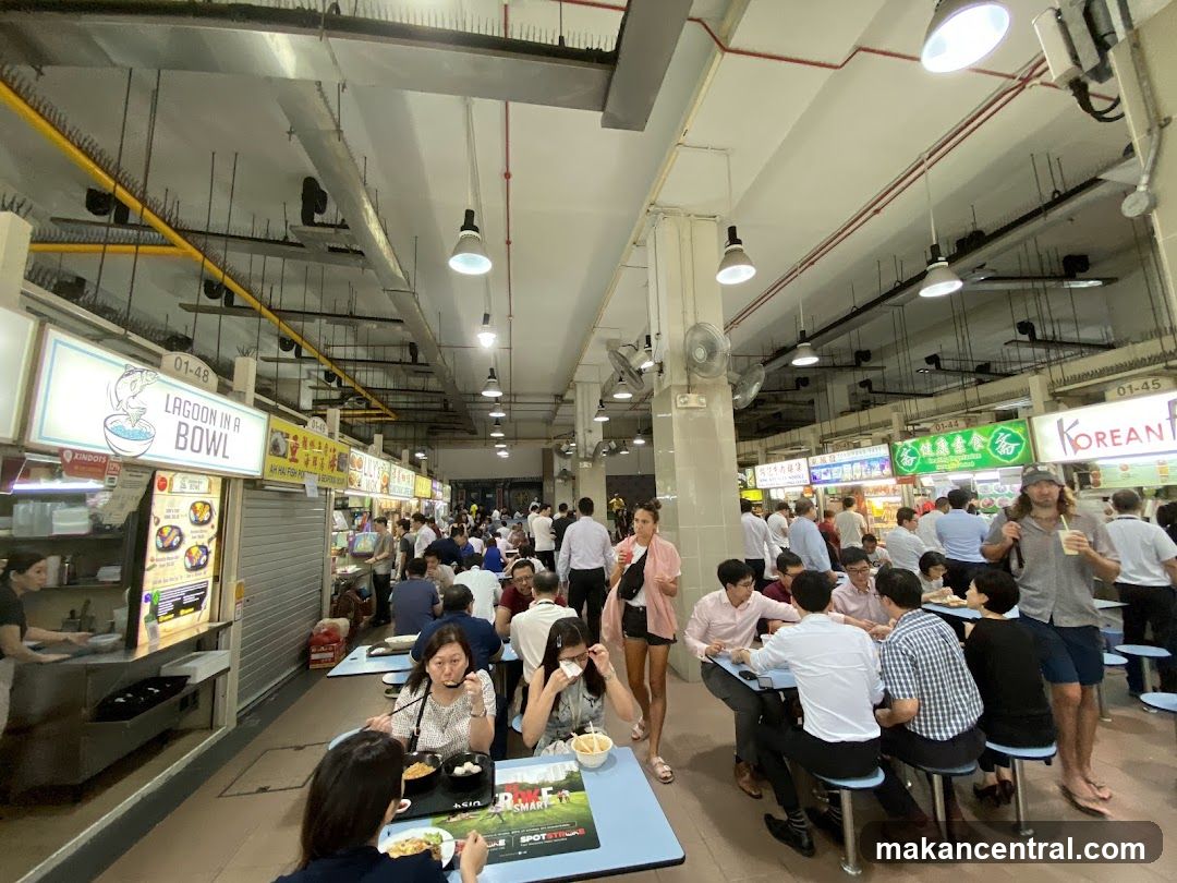 Food court interior