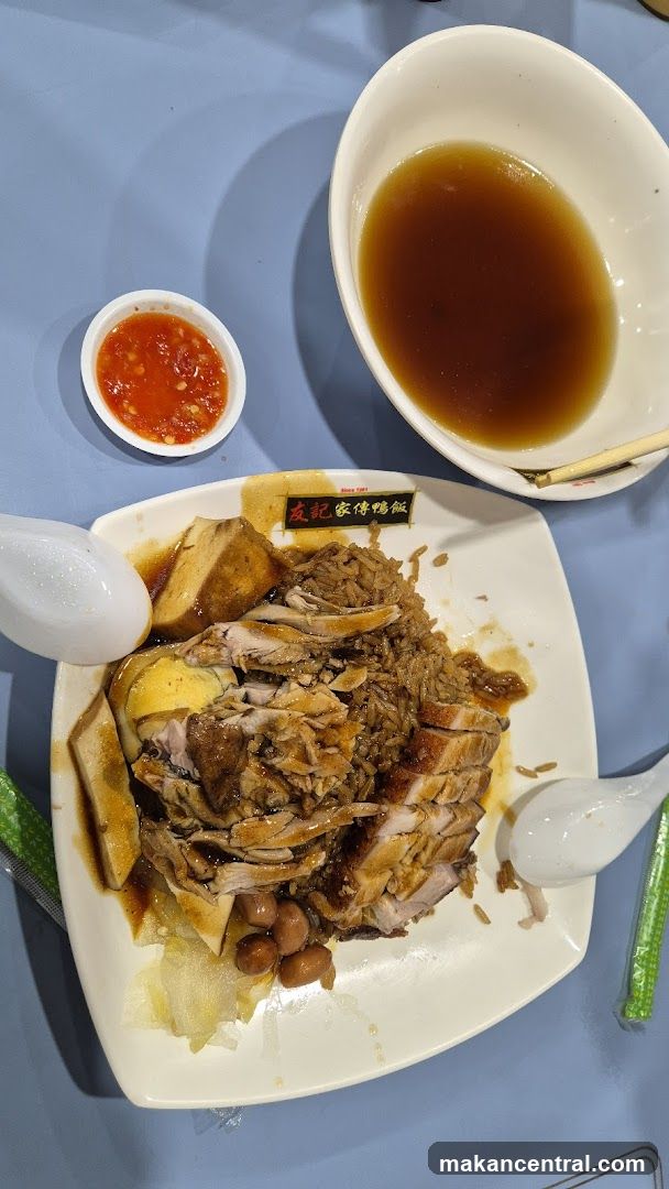 Food Plate with Sauces