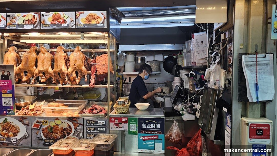 Food stall interior