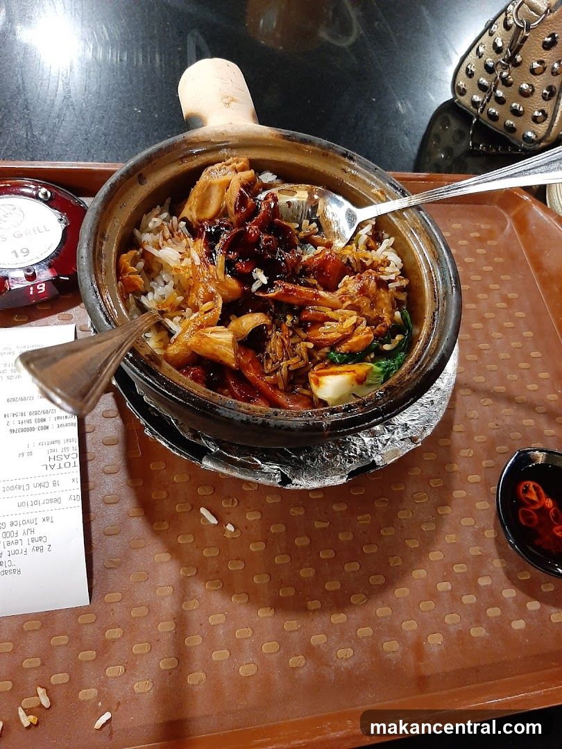 Food served on tray