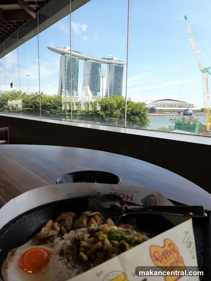 Restaurant Interior with View