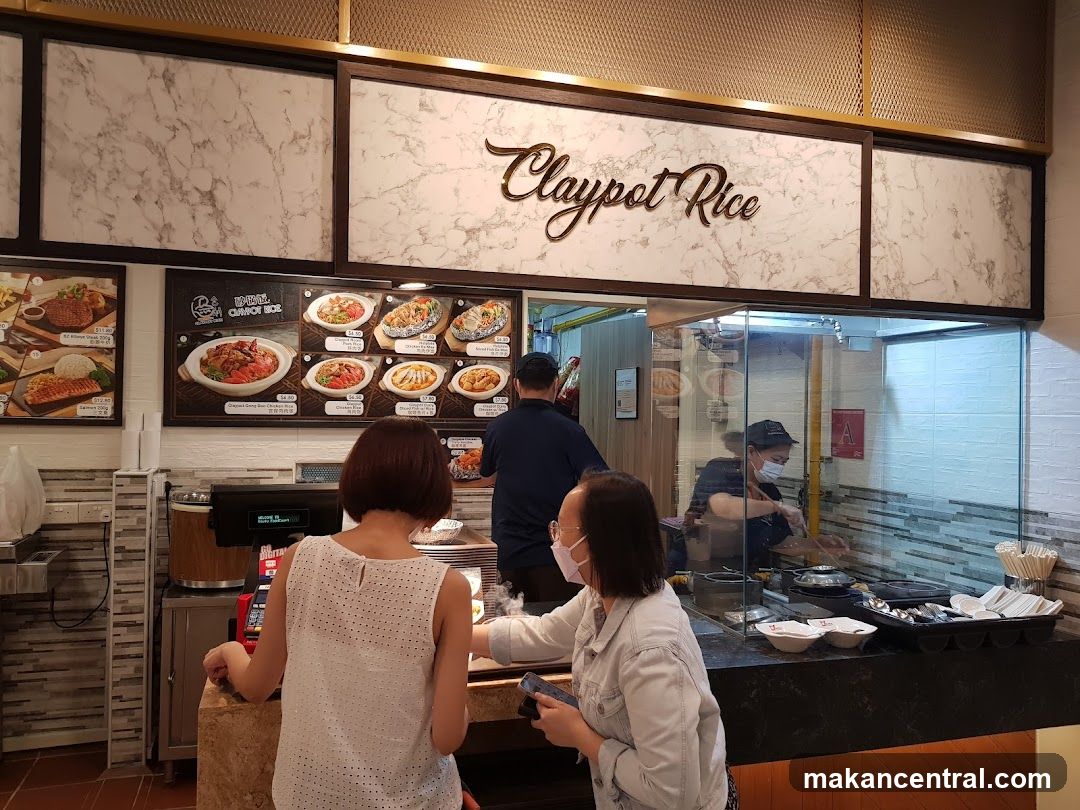 Claypot Rice stall interior