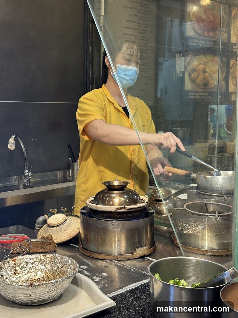 Kitchen Staff at Food Stall