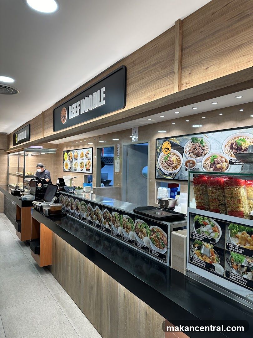 Beef Noodle Shop Interior
