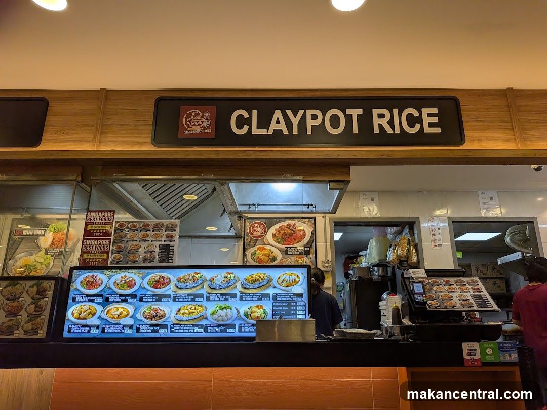 Claypot Rice stall interior