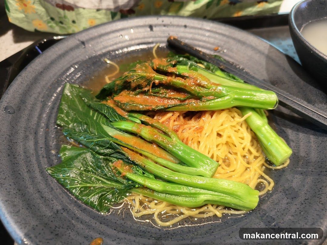 Noodle Dish with Greens