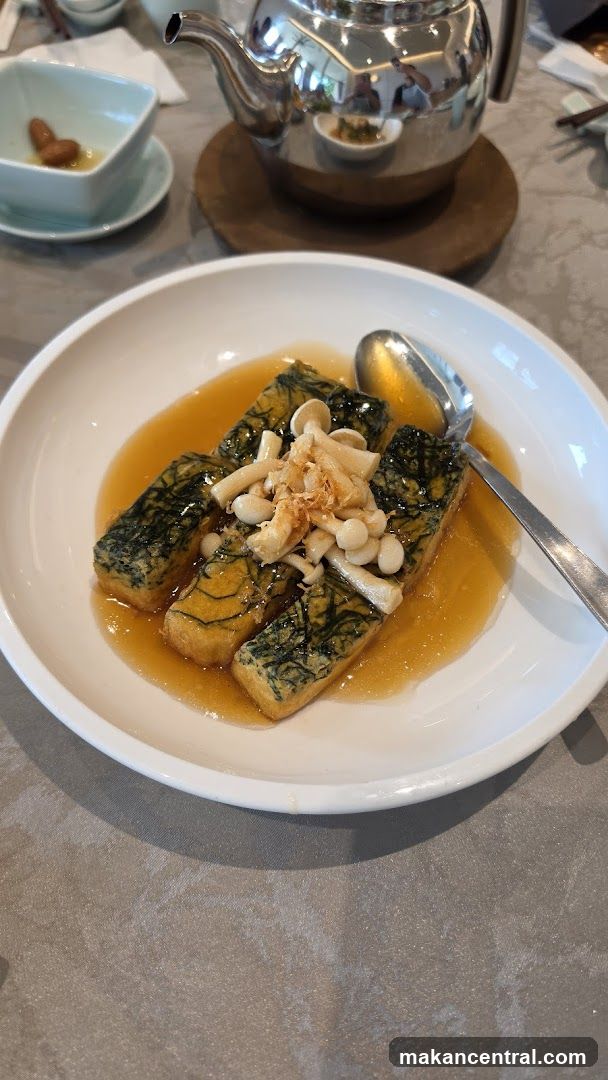 Dinner Plate with Seafood and Sauce