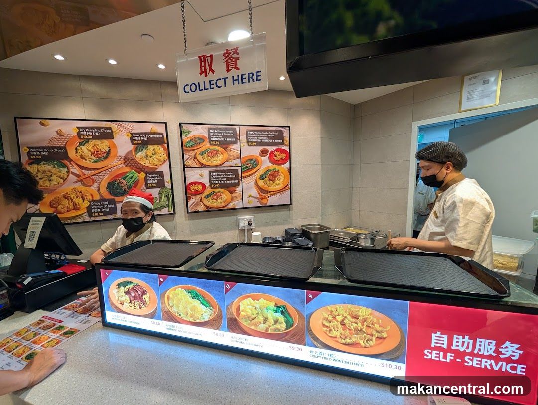 Restaurant Self-Service Counter