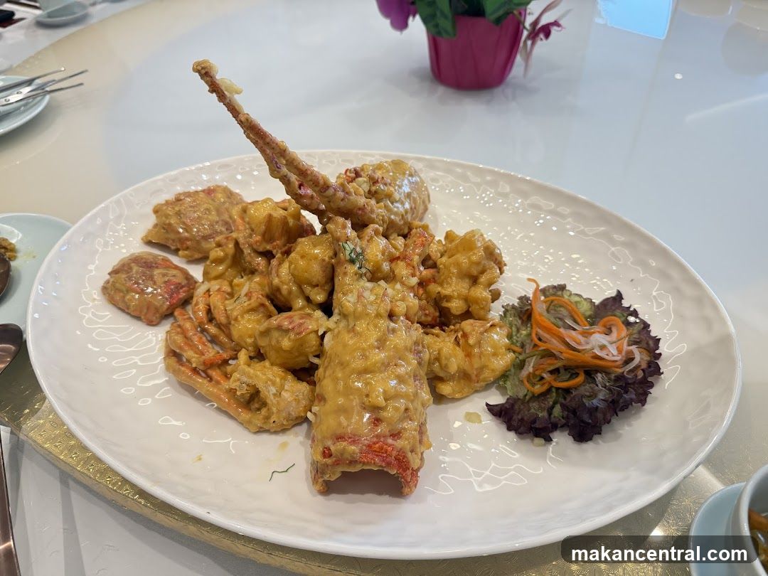 Dining Table with Lobster Dish