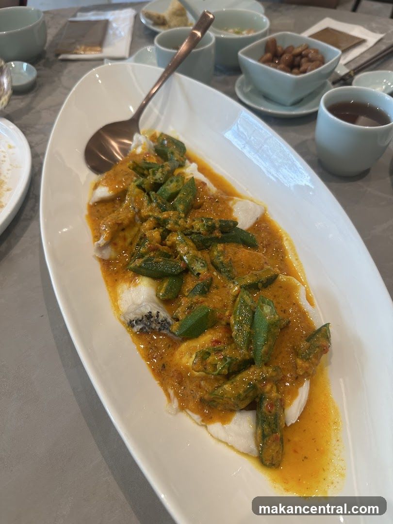 Dining Table with Curry Dish