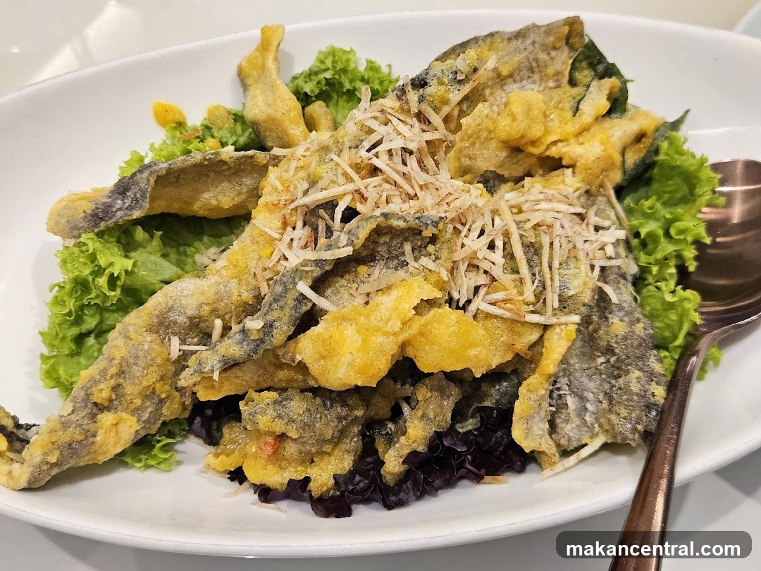 Fried Fish Salad