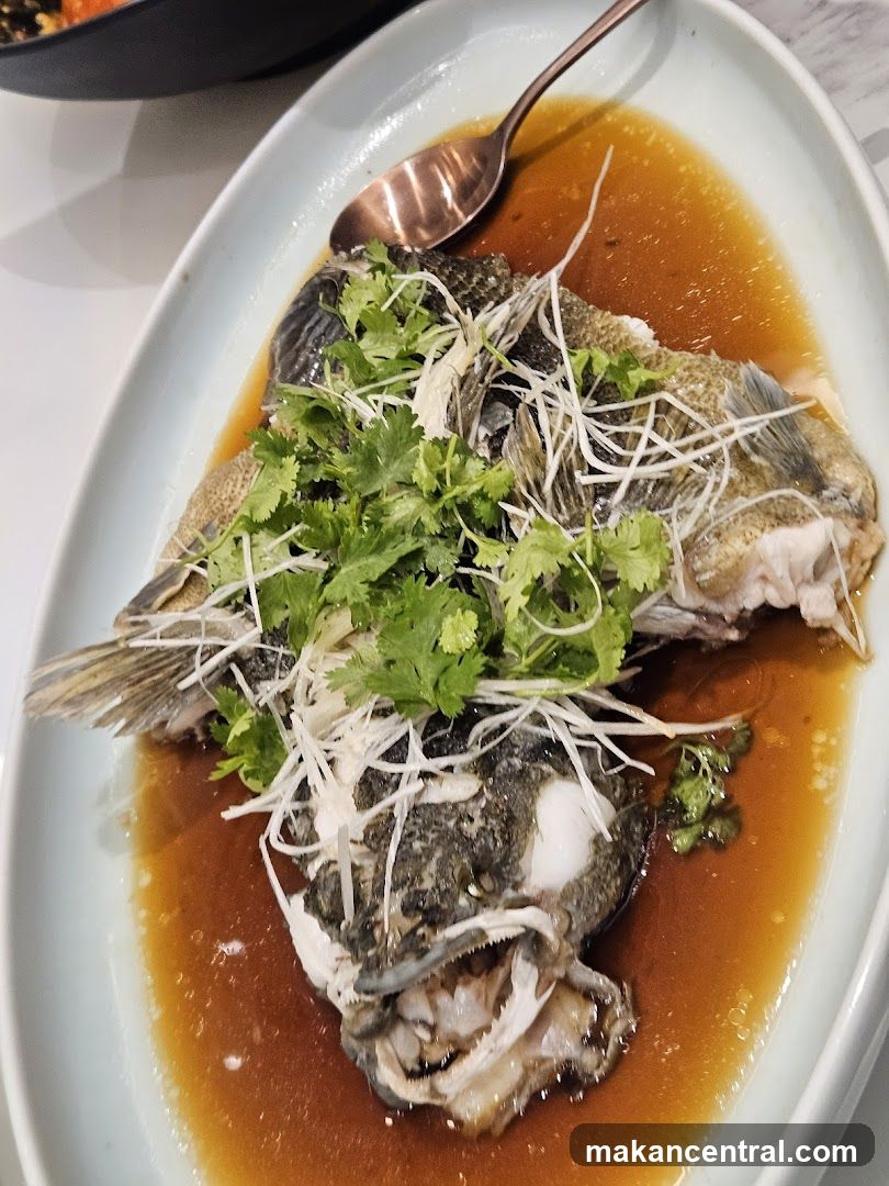 Steamed Fish Dish