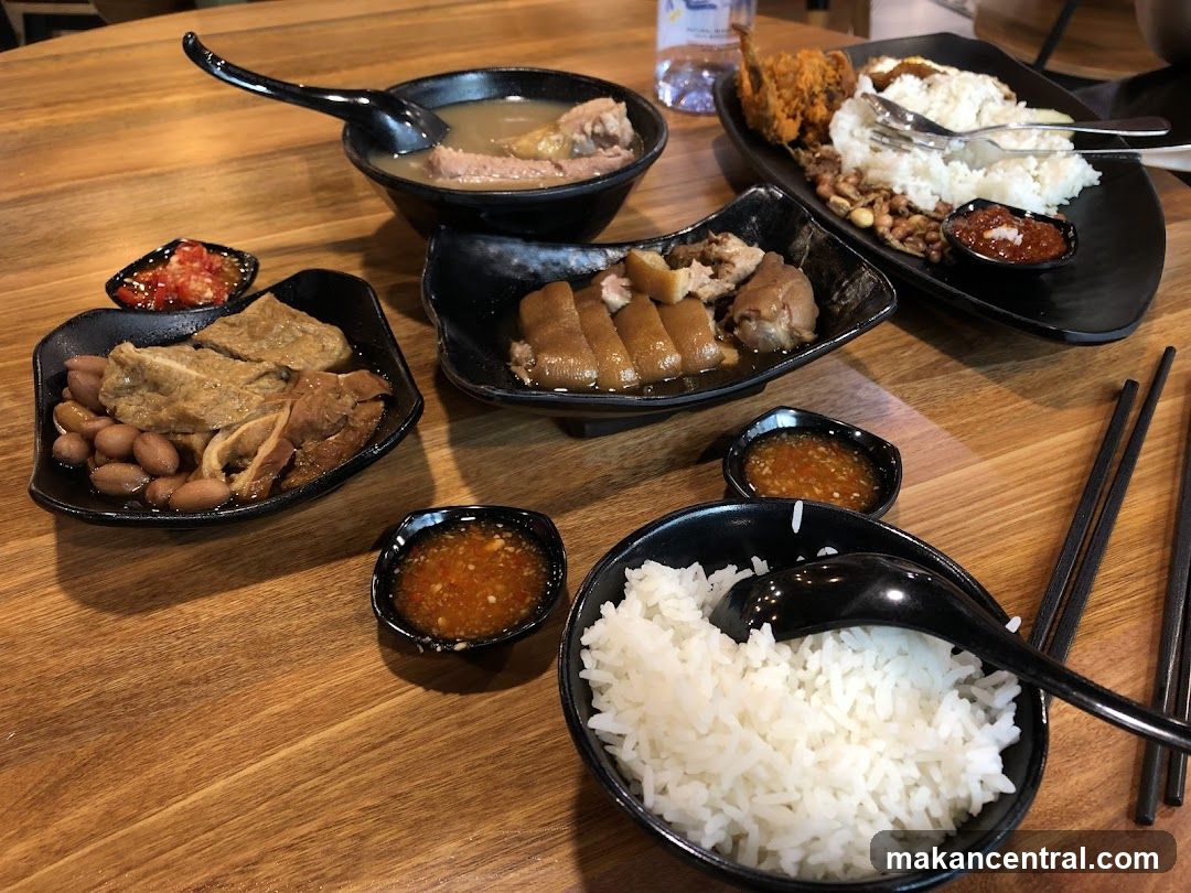 Dining Table with Food