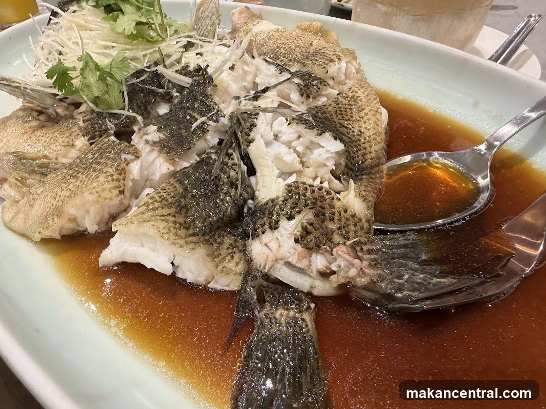 Steamed Fish Dish