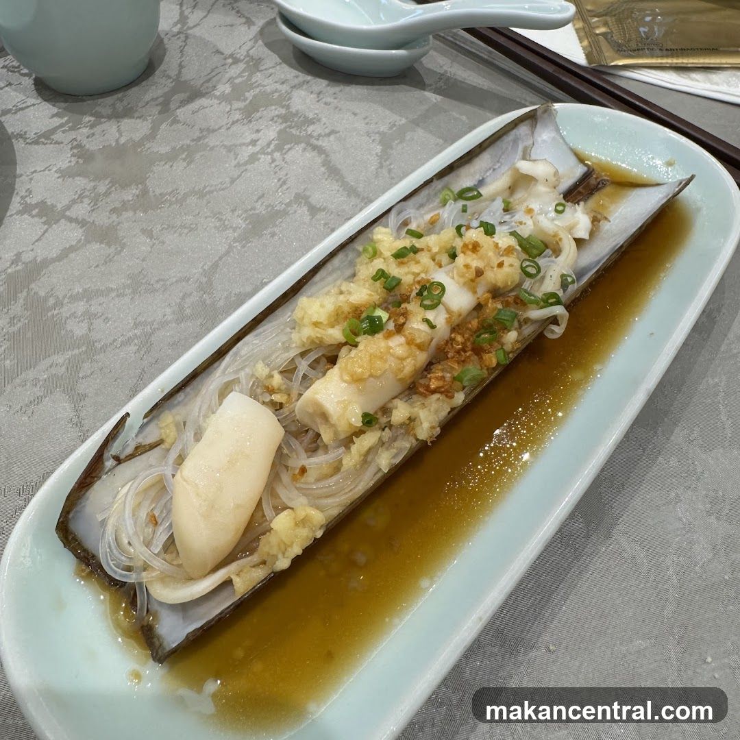 Dish served at a restaurant