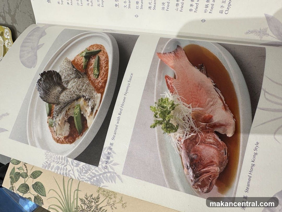 Restaurant Menu Page