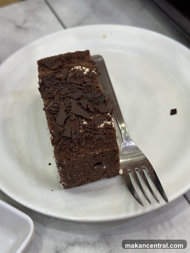 Chocolate Cake Slice