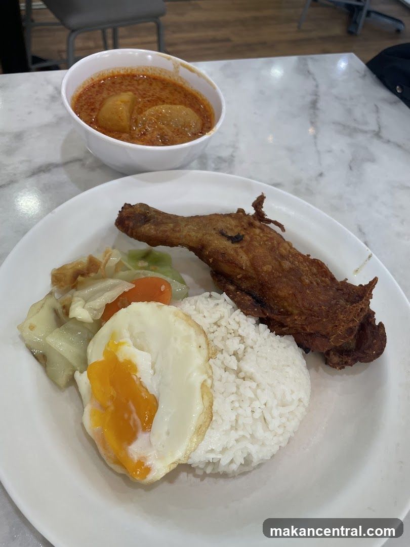 Food served at a restaurant