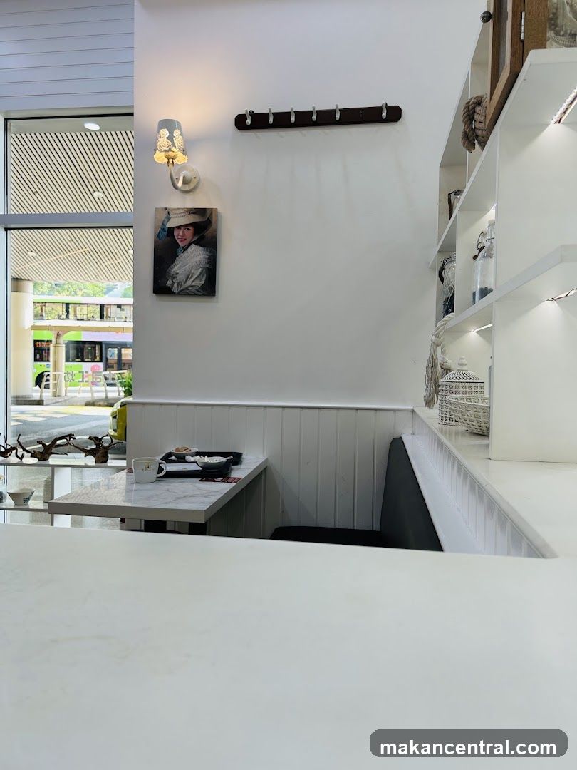 Interior of a café or restaurant