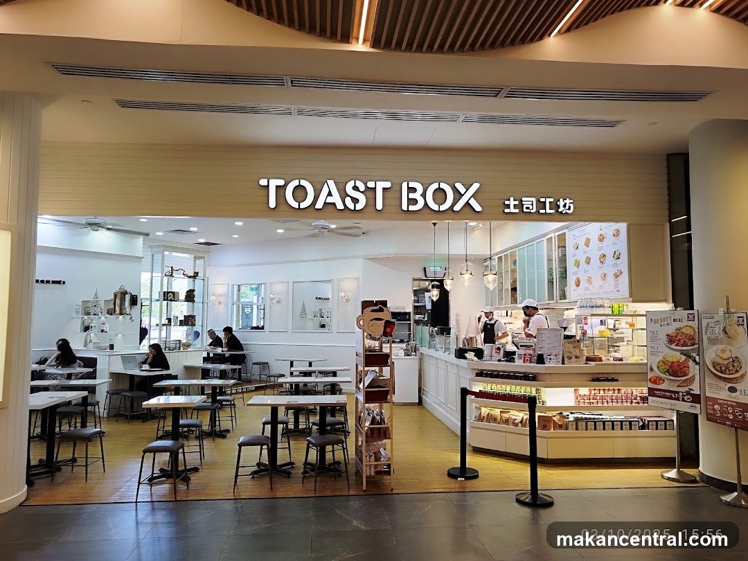 TOAST BOX storefront interior view