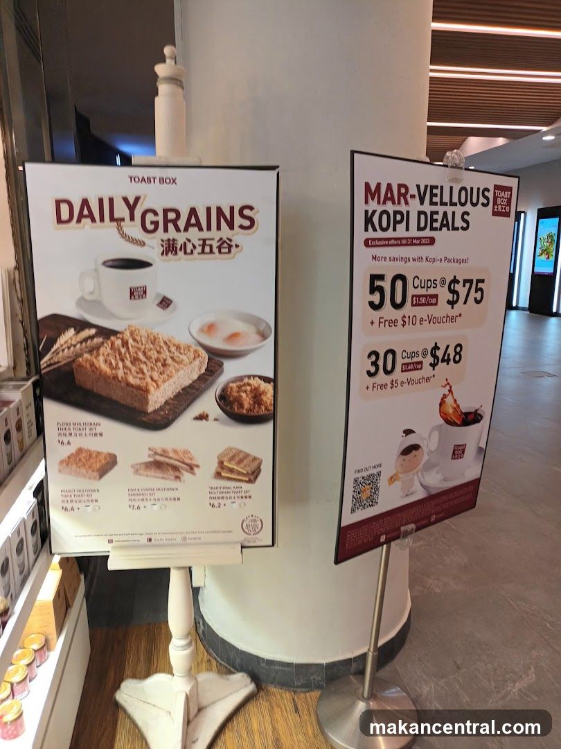 Toast Box Promotional Posters
