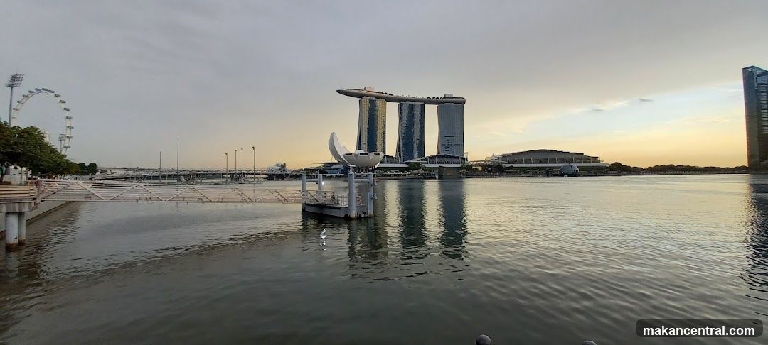 Singapore waterfront view