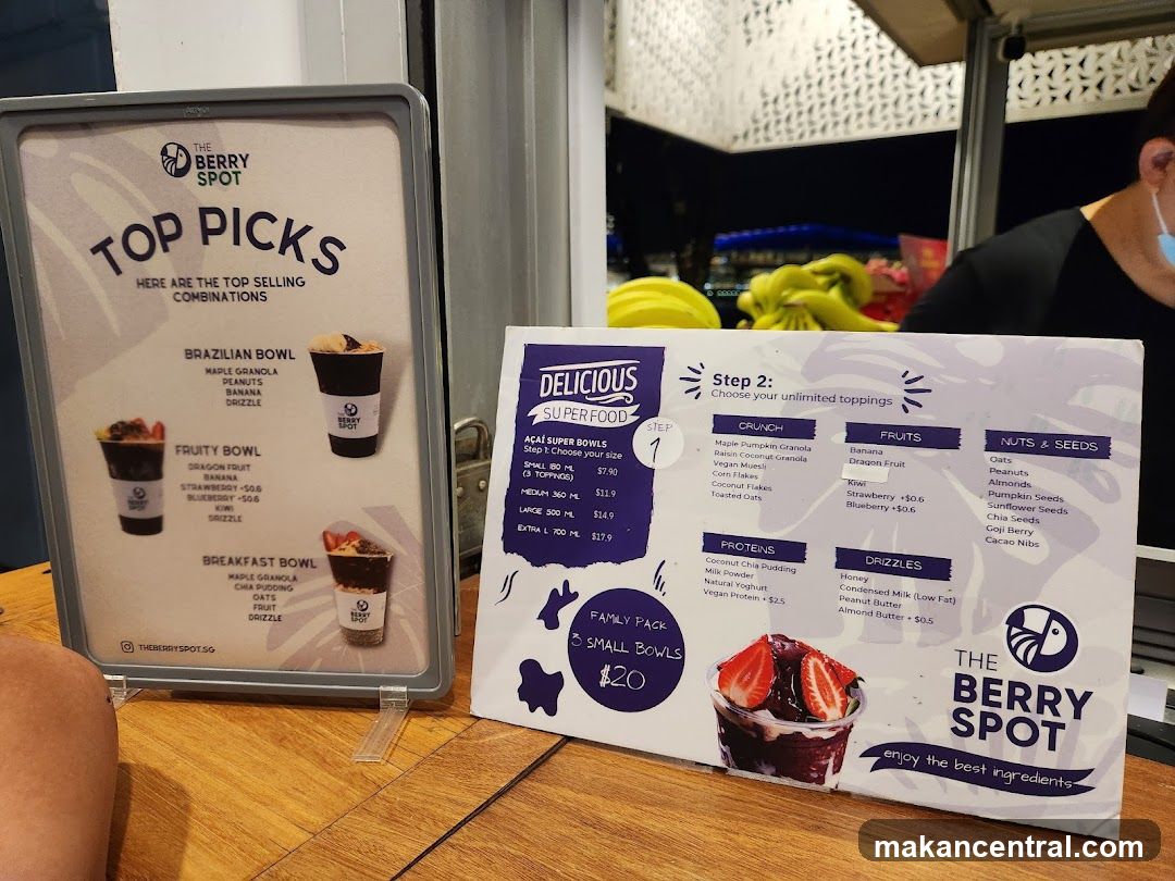 The Berry Spot Menu Boards