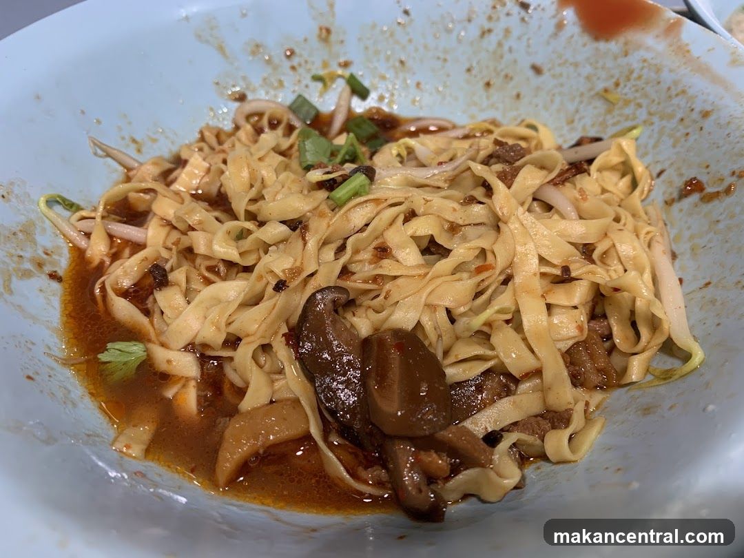 Noodles in bowl
