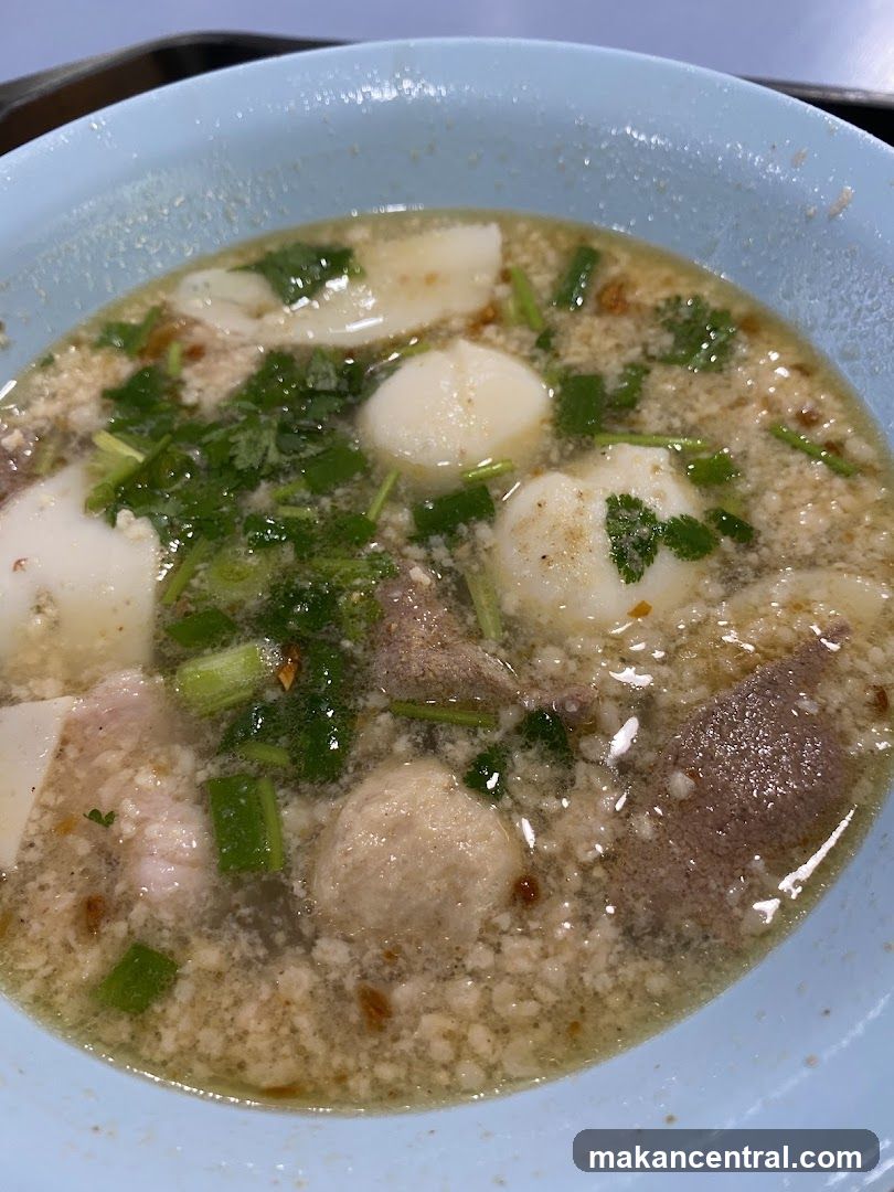 Soup in bowl