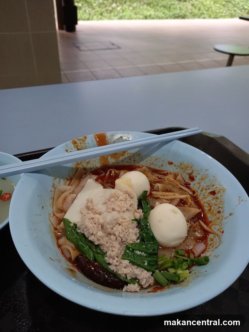 Noodle Dish at Food Stall