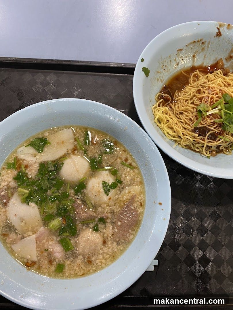 Food on tray
