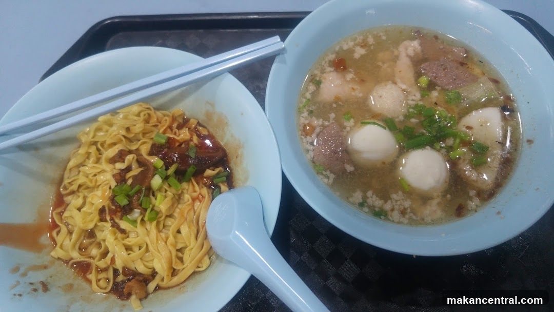 Food on tray