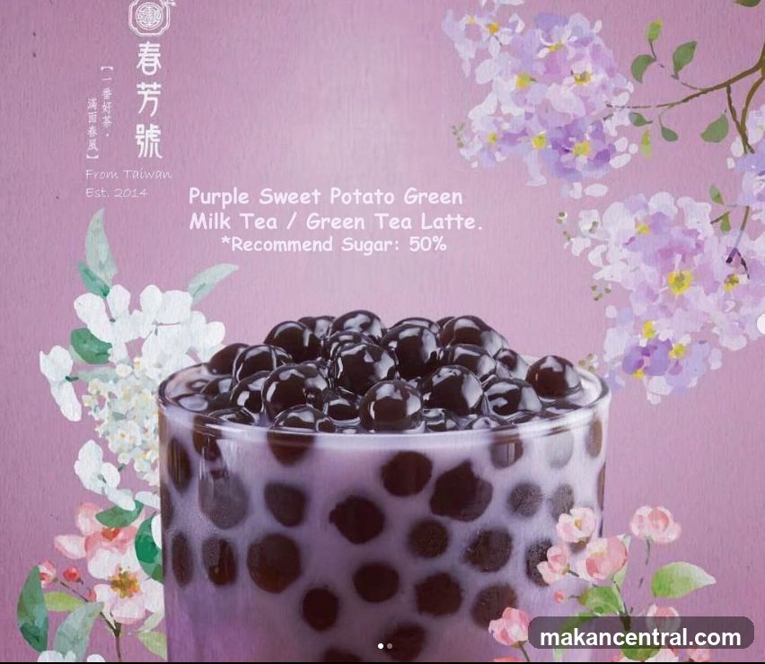 Spring Blossom Tea advertisement