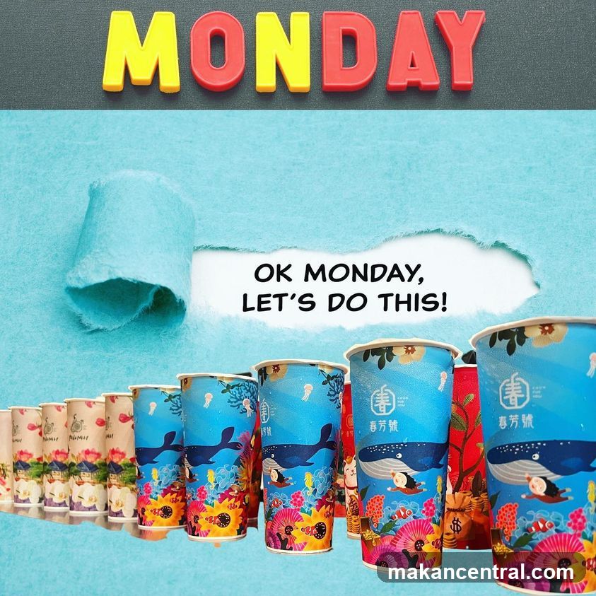 Monday Motivation with Beverage Cups