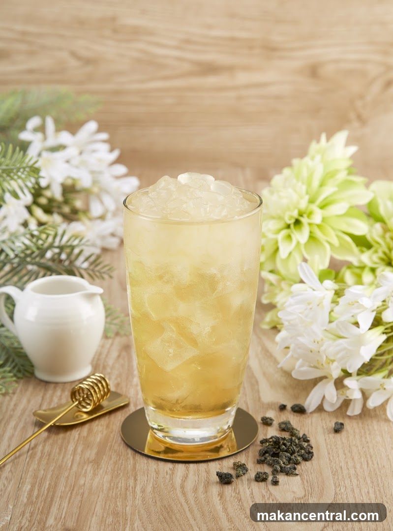 Tea beverage display
