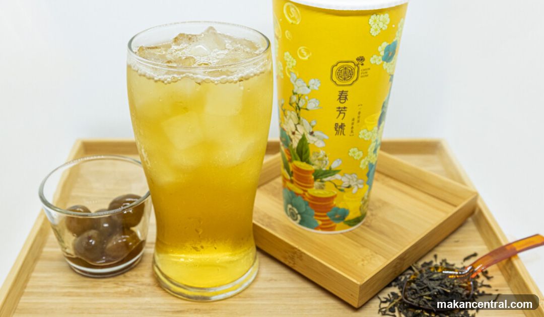Tea beverage display