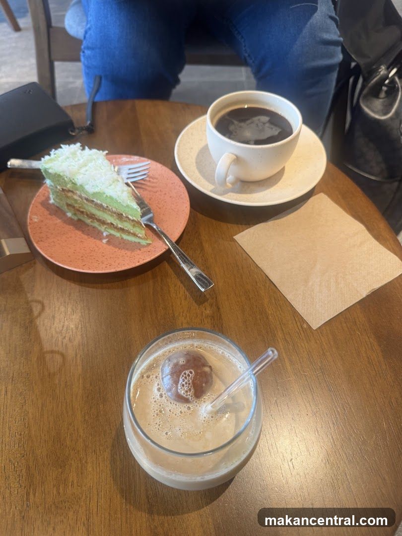 Coffee and Cake at Café